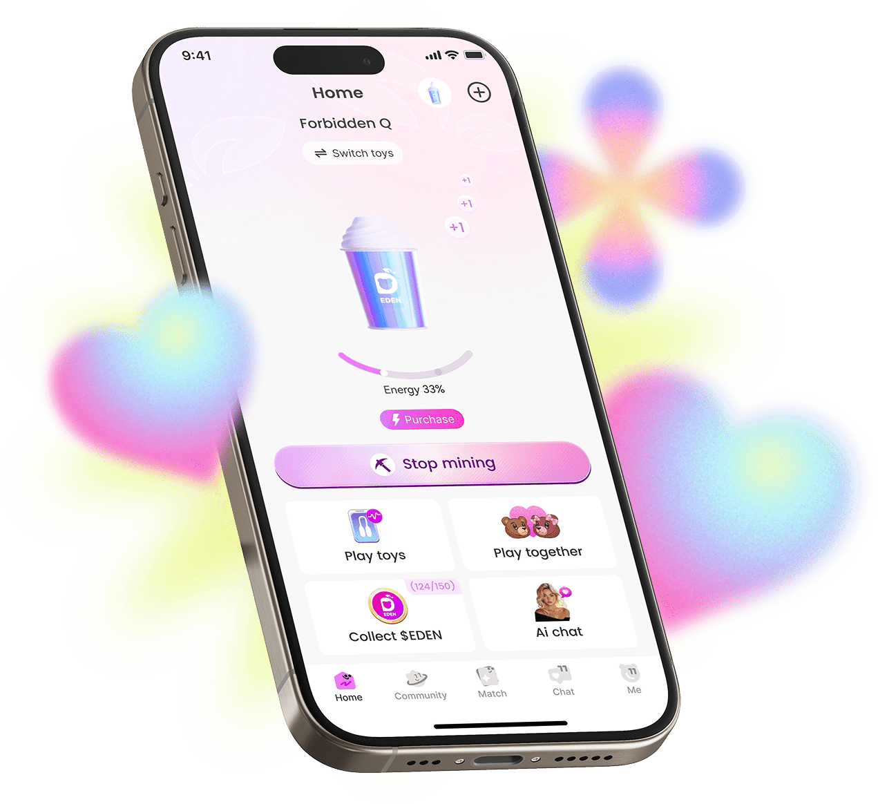 Forbidden X Eden Dual-Function Pleasure Device