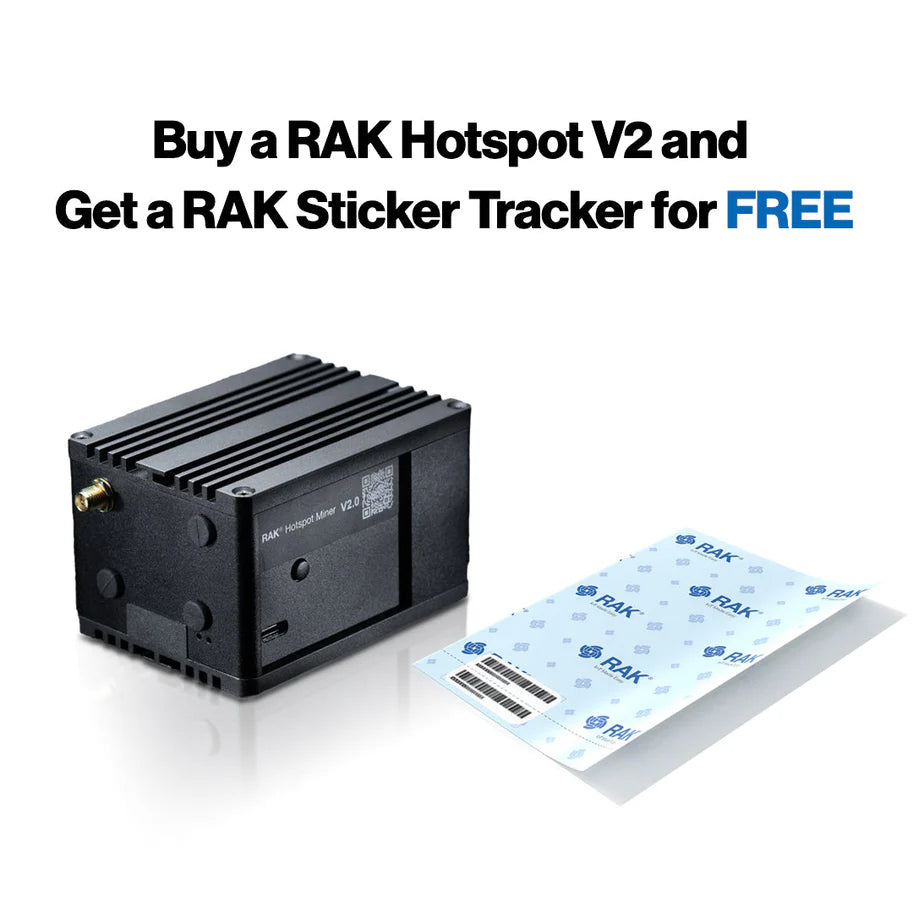 RAK Hotspot V2 with Free RAK2270 Sticker: The Ultimate Tracking Bundle Unleash the Power of Advanced Tracking with Helium Network